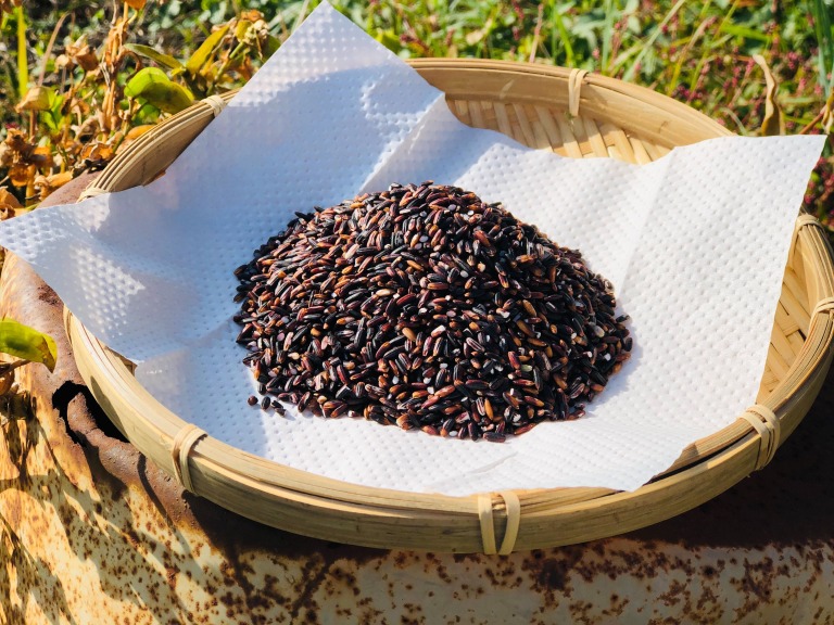 しあわせ米の古代米(300g)